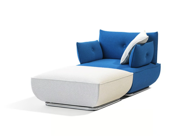 DUNDER - Upholstered pouf by Blå Station - view 3